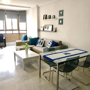 Apartamento Gatu Loft Trip 1ª Linea De Playa, Wifi, Aire Acc, Cádiz